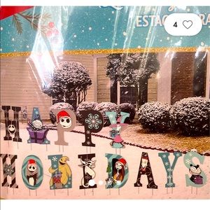 Nightmare before Christmas Yard Sign